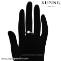 14218 xuping 14k color Environmental Copper jewelry women gold engagement ring